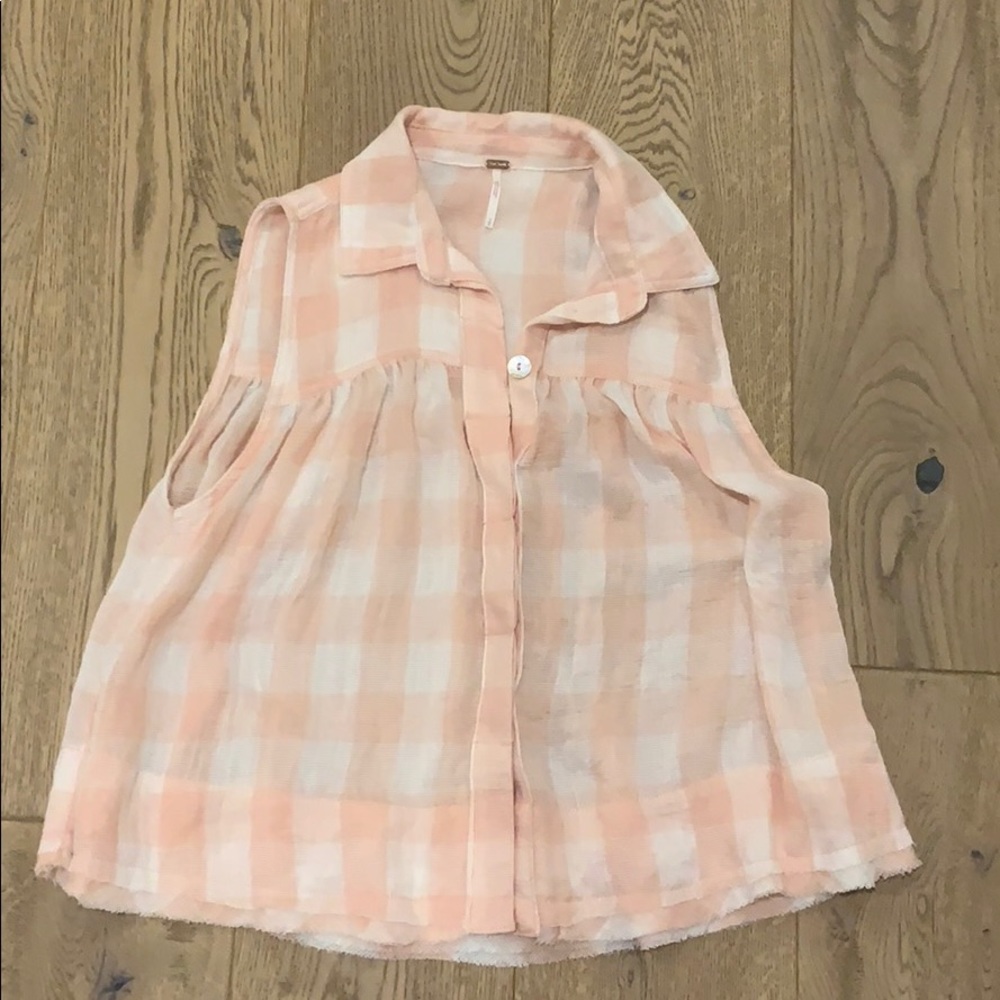 Free People sleeveless shirt